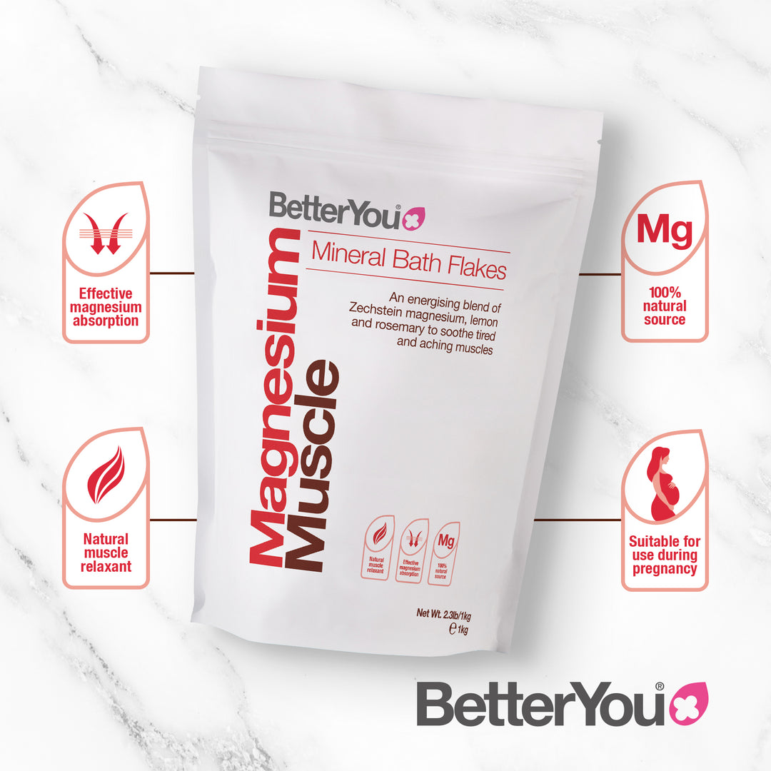 Magnesium Muscle Bath Flakes Magnesium Muscle Bath Flakes
